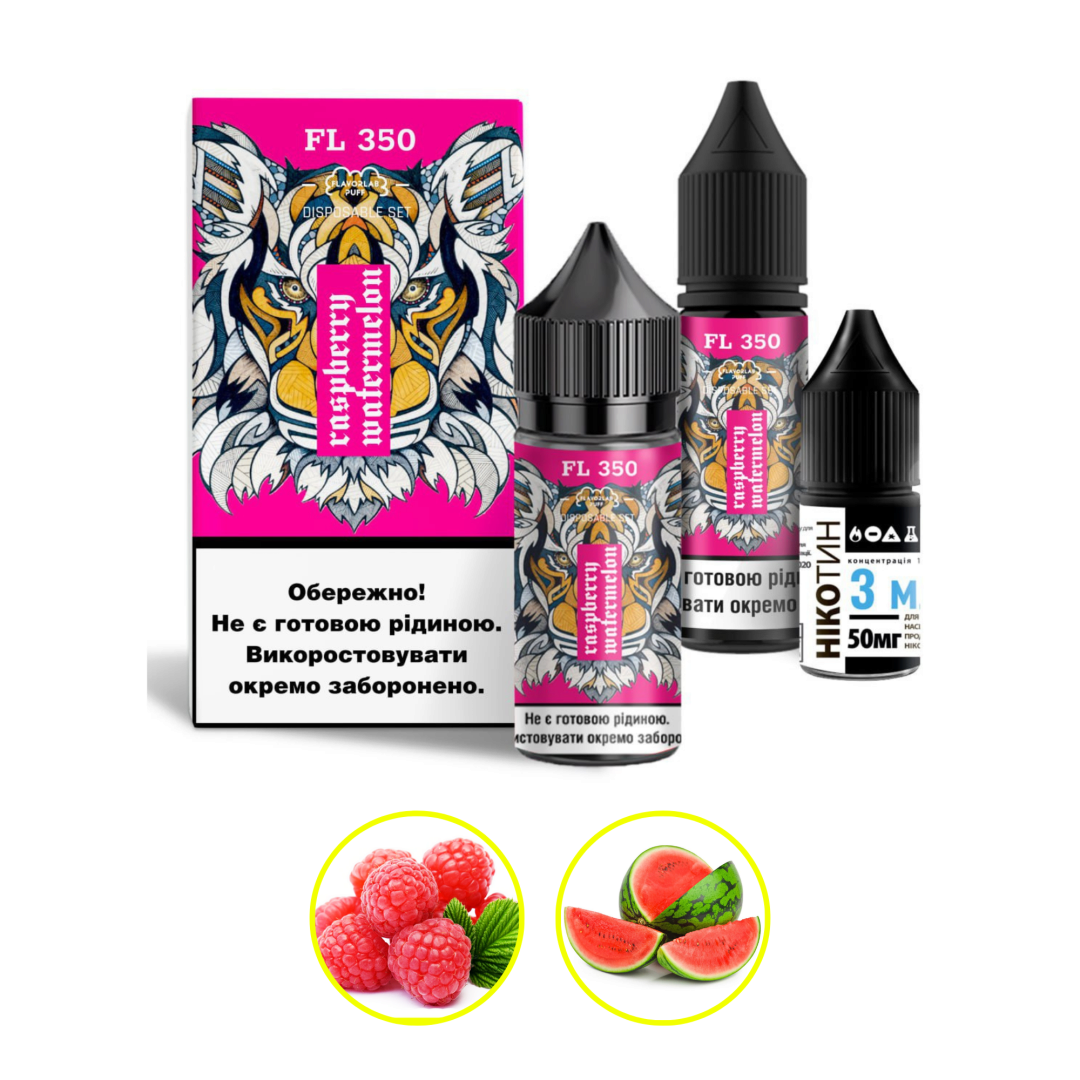 Купить Набор Flavorlab FL350 30 мл 50 мг Малина арбуз