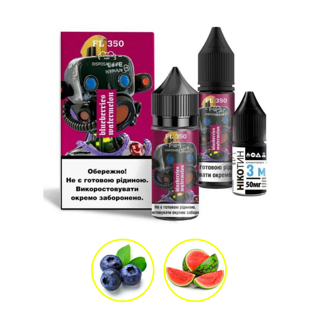 Купить Набор Flavorlab FL350 30 мл 50 мг Черника арбуз