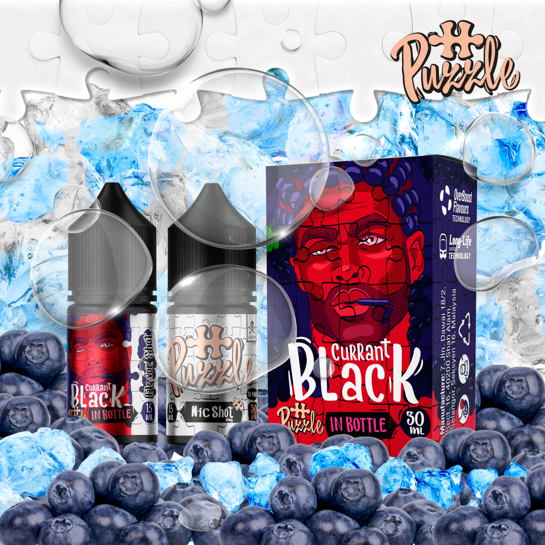 Купить Набор In Bottle 30 мл 50 мг Black Currant