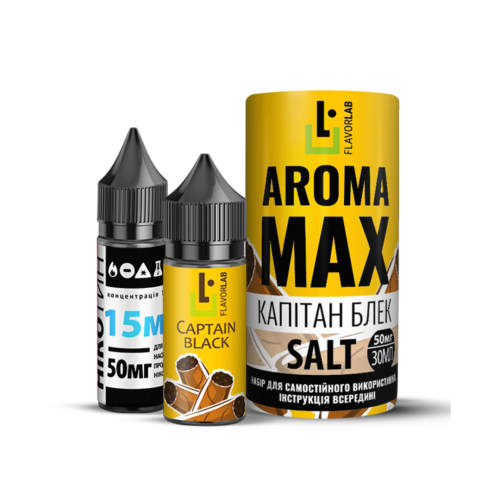 Купить Набор Flavorlab Aroma Max 30 мл 50 мг Капитан блэк