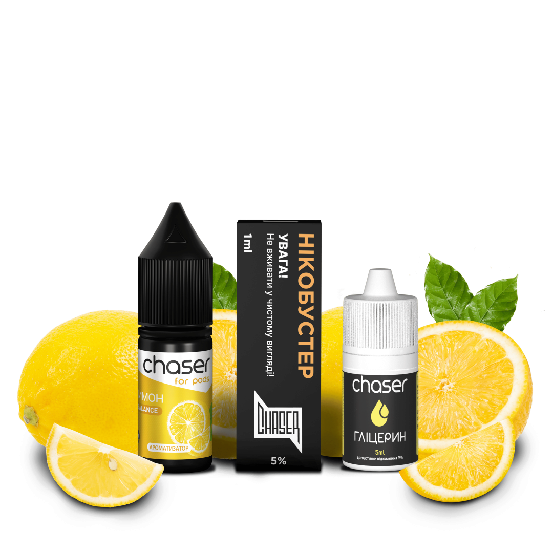 Купити Набір Chaser For Pods ЛИМОН 10 мл 50 мг