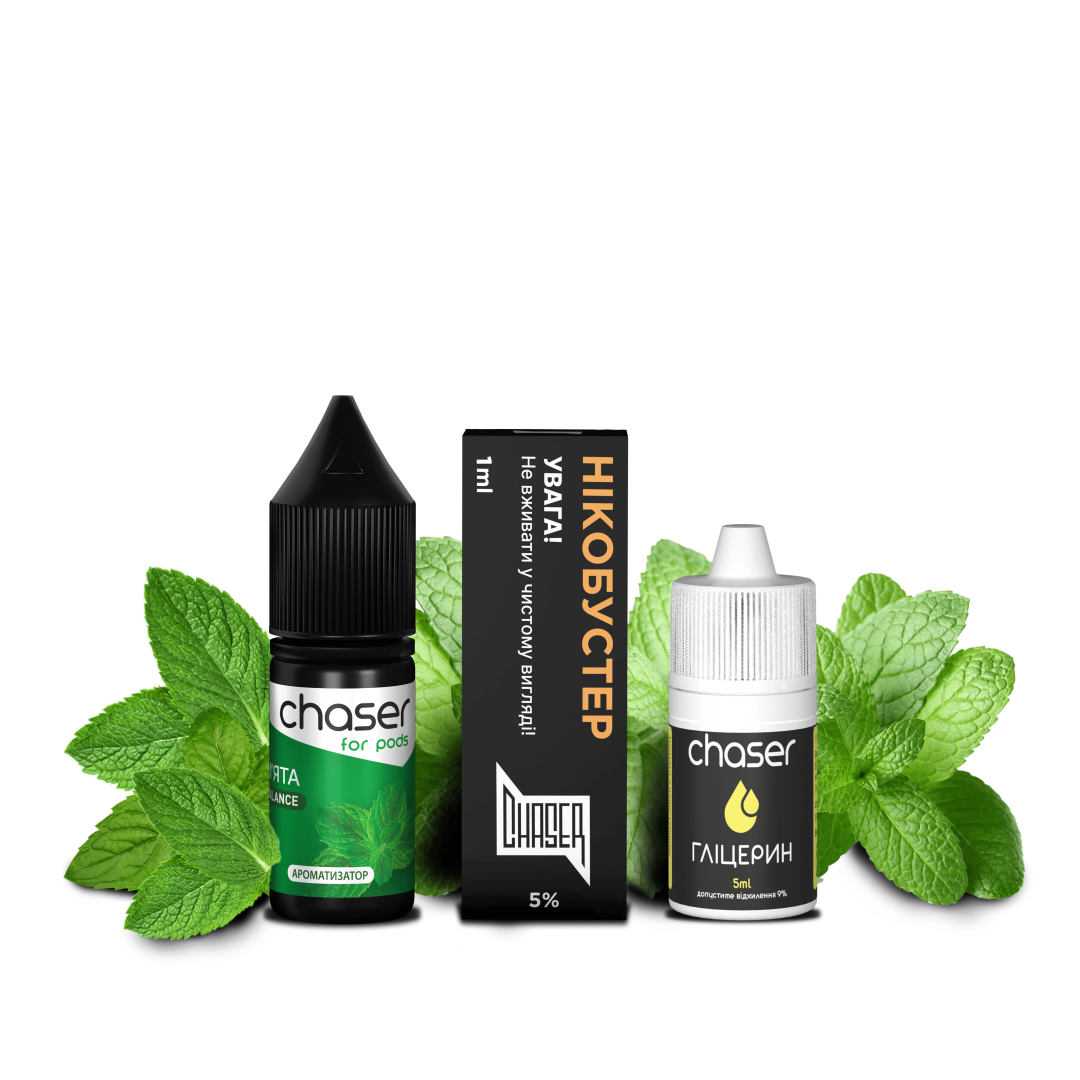 Купить Набор Chaser For Pods МЯТА 10 мл 50 мг