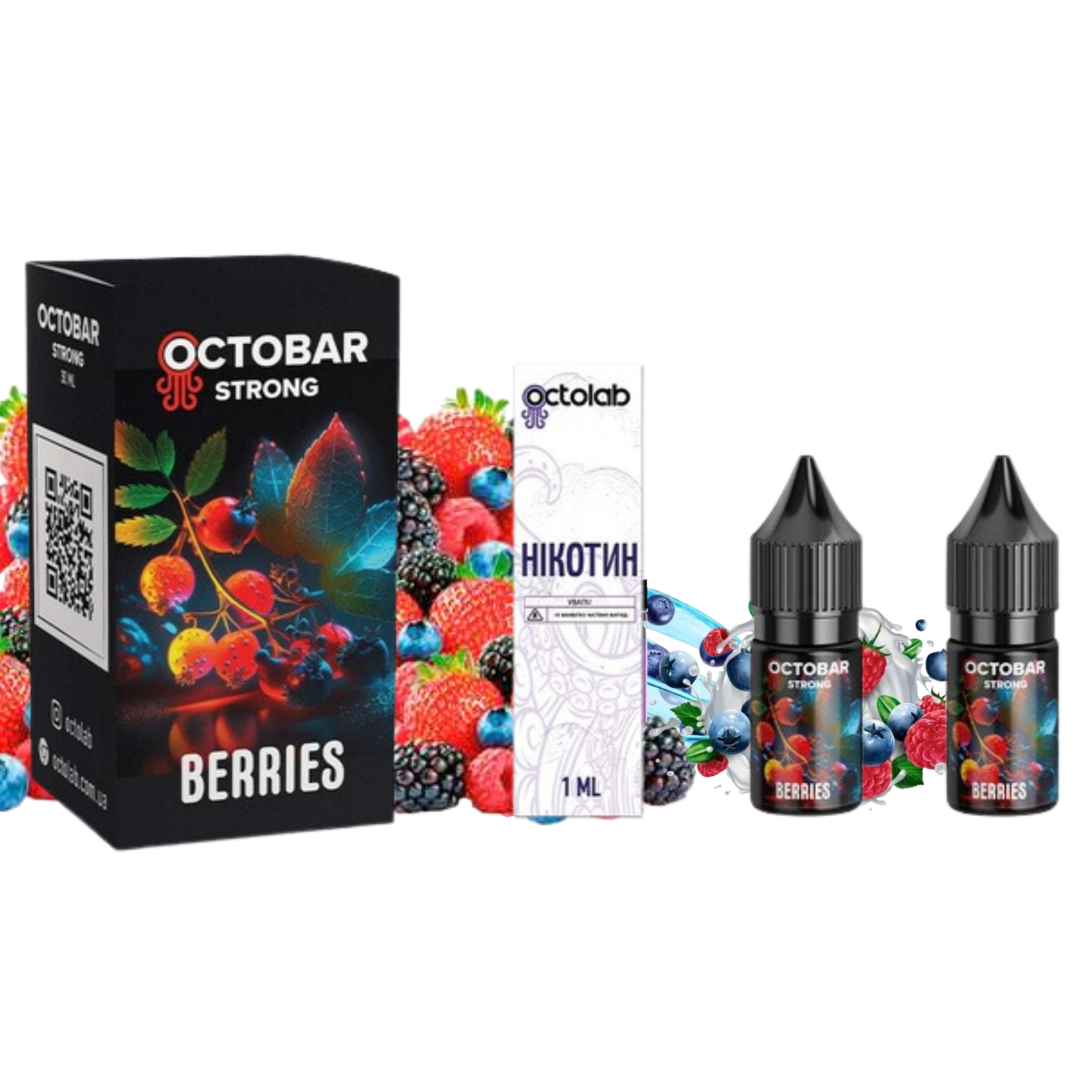 Купить Набор Octobar STRONG 10 мл 50 мг Berries