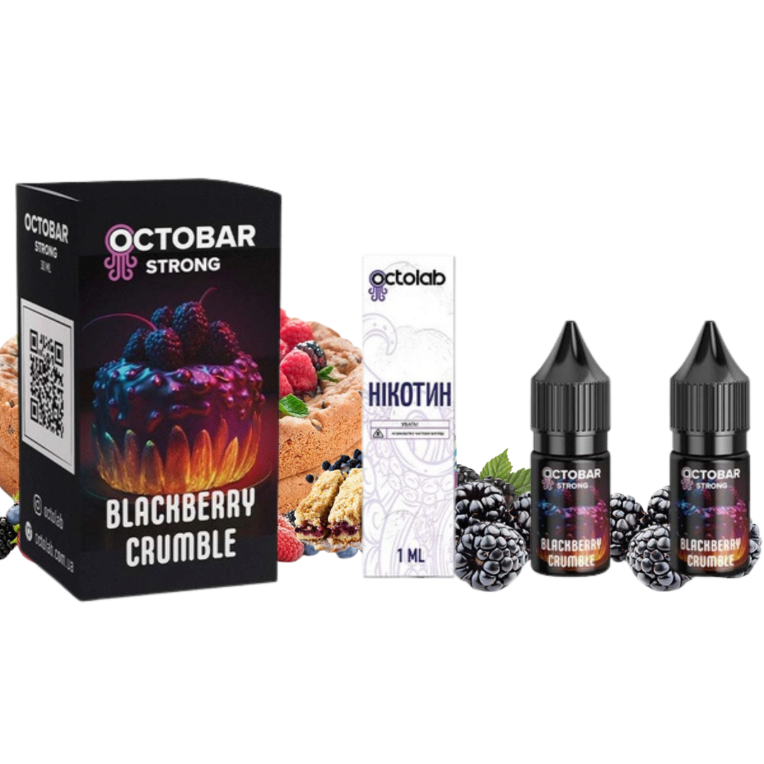Купити Набір Octobar STRONG 10 мл 50 мг Blackberry Crumble