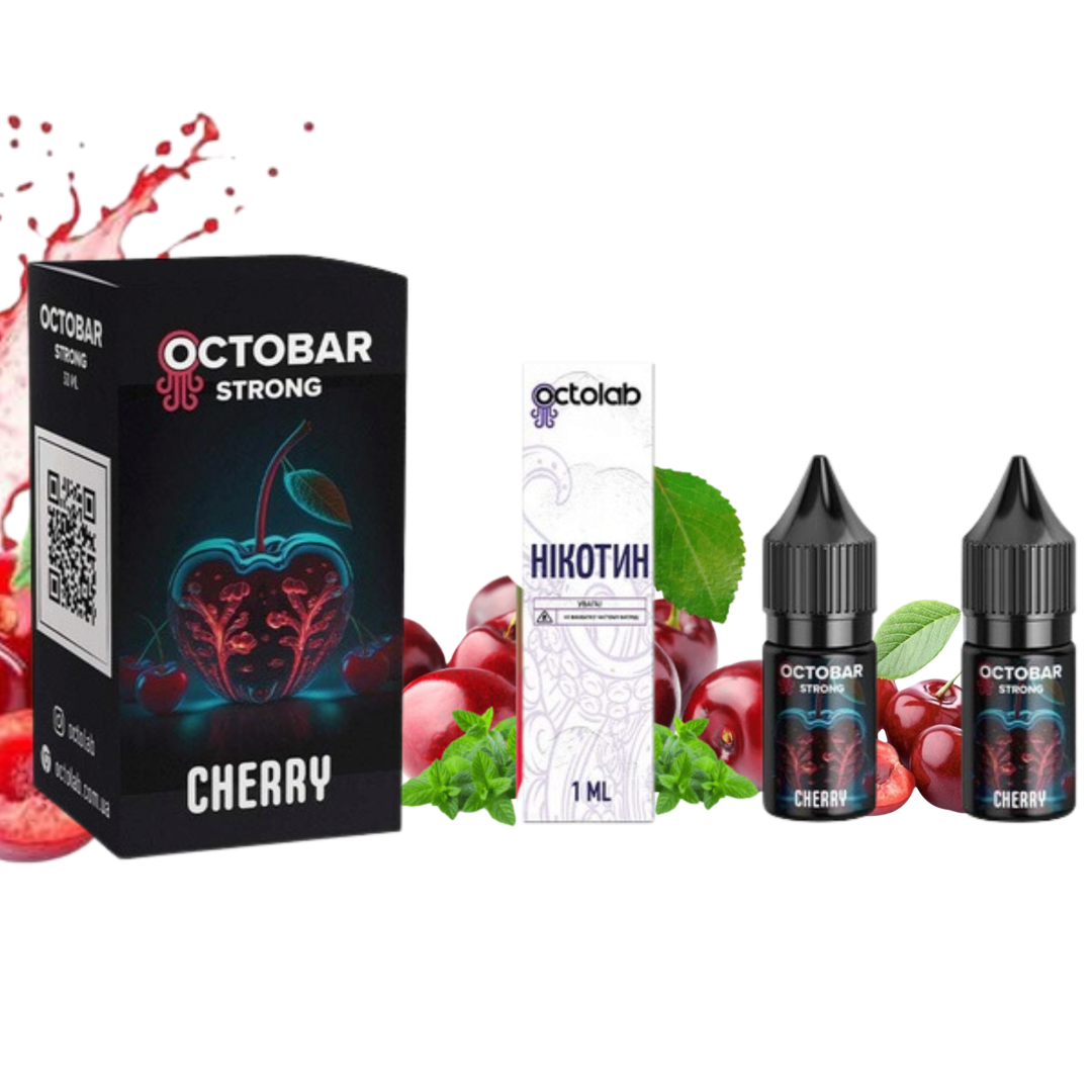 Купить Набор Octobar STRONG 10 мл 50 мг Cherry