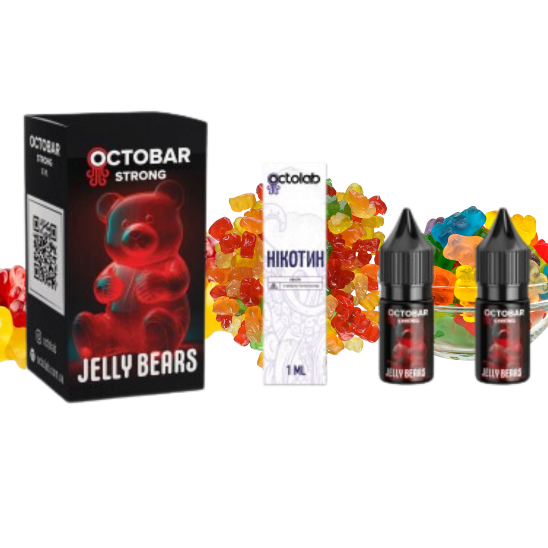 Купить Набор Octobar STRONG 10 мл 50 мг Jelly Bears
