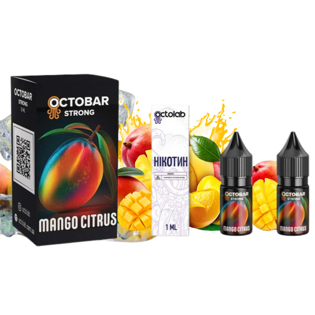 Купить Набор Octobar STRONG 10мл 50мг Mango Citrus