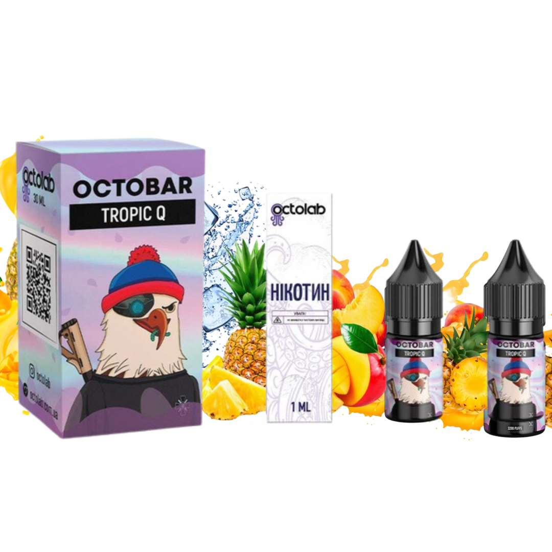 Купить Набор Octobar NFT 10мл 50мг Tropic Q