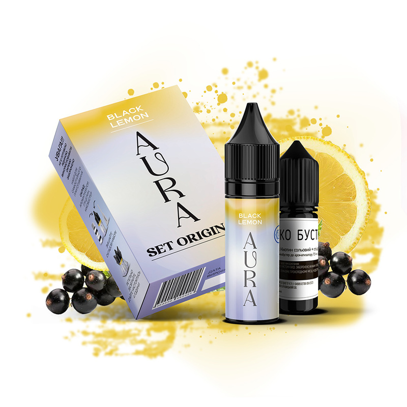 Купити Набір Aura Black Lemon, 15 мл