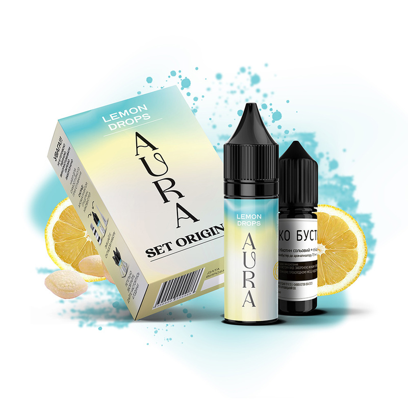 Купити Рідина Aura Lemon Drops, 15 мл