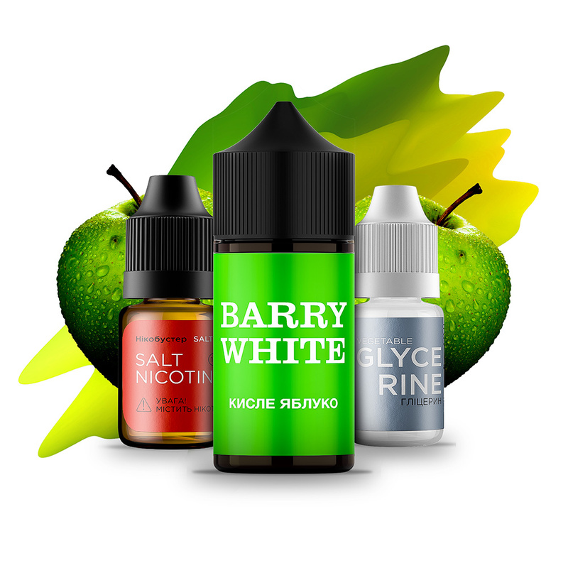 Купити Набір Barry White Кисле Яблуко, 30 мл