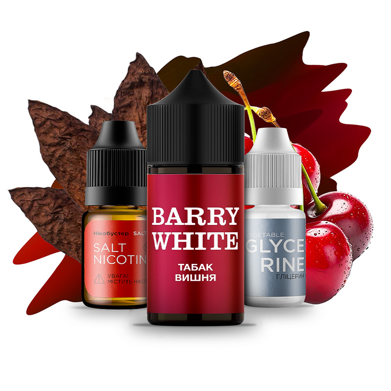 Купити Рідина Barry White Тютюн Вишня, 30 мл