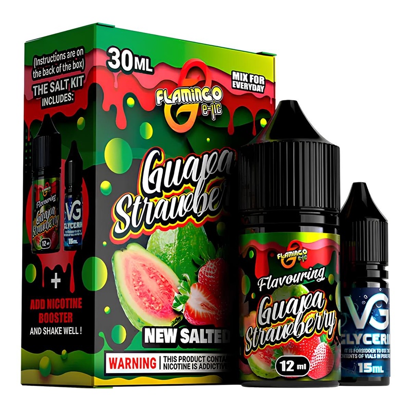 Купити Набір Flamingo Guava Strawberry, 30 мл