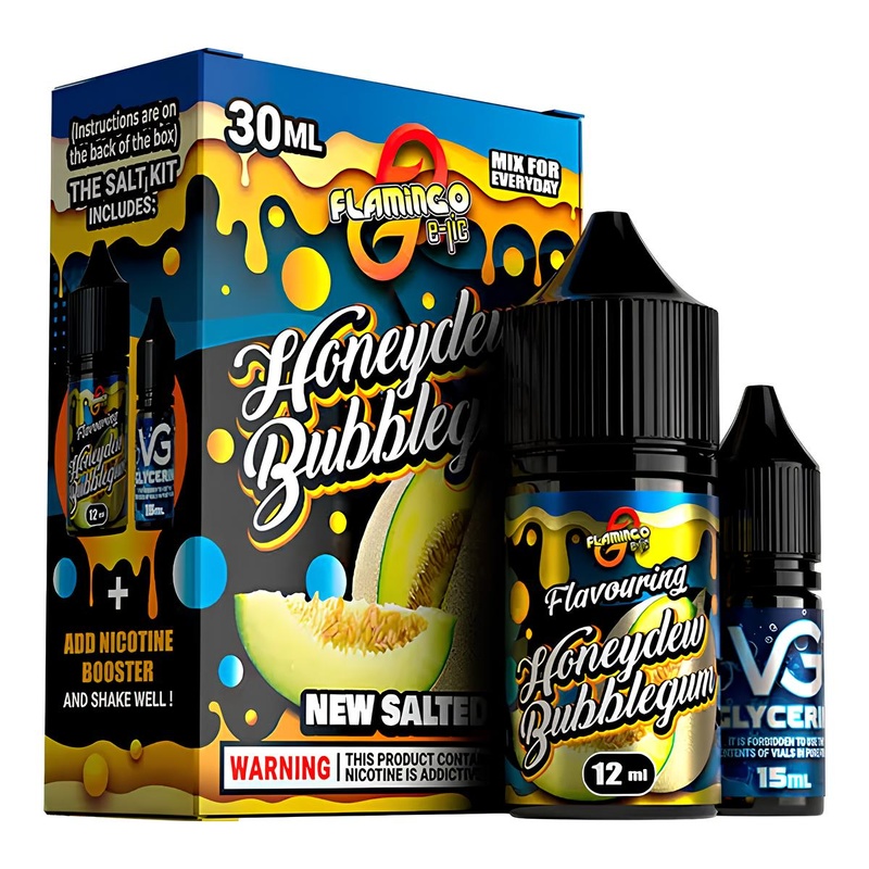 Купить Набор Flamingo Honeydew Bubblegum, 30 мл