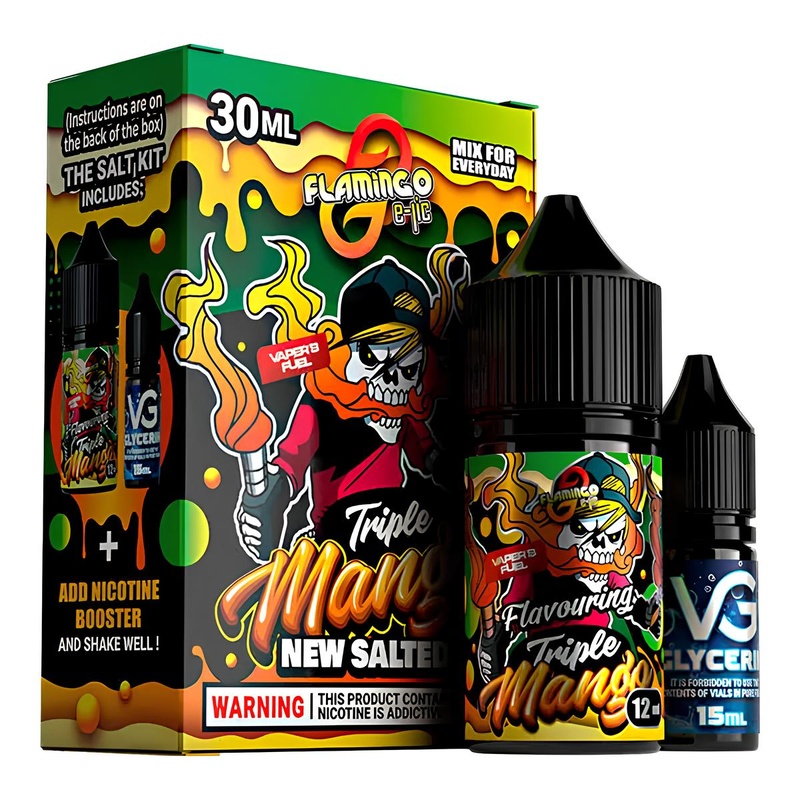 Купить Набор Flamingo Triple Mango, 30 мл