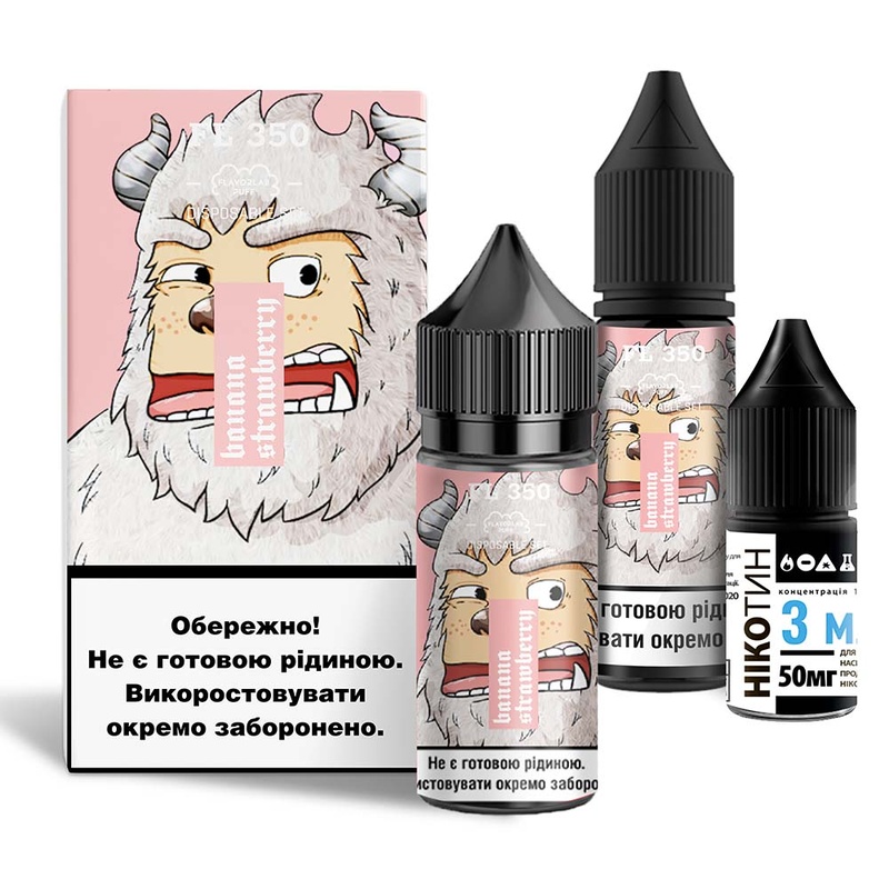 Купити Рідина Flavorlab FL350 Банан Полуниця, 30 мл