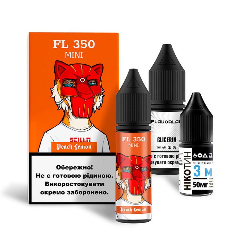 Купить Жидкость Flavorlab FL350 mini Peach Lemon, 15 мл