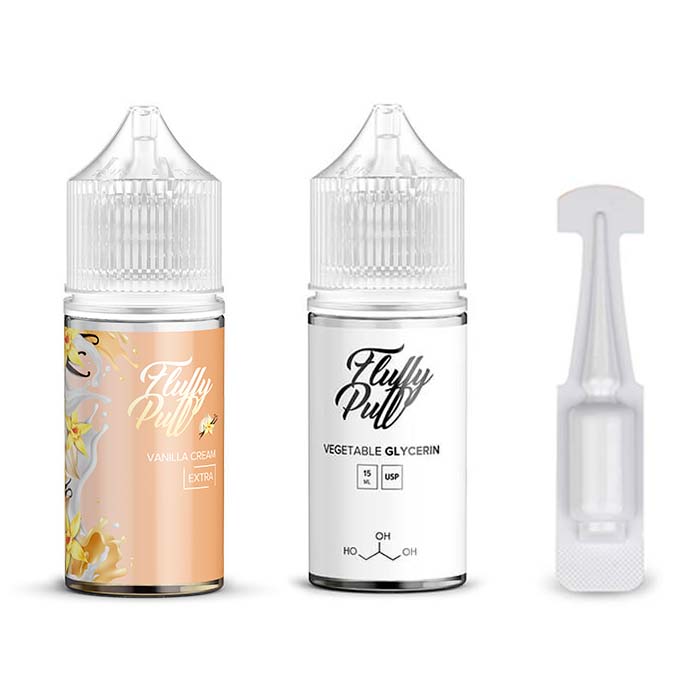 Купити Рідина Fluffy Puff Vanilla Cream, 30 мл.