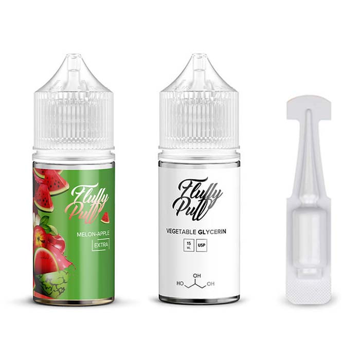 Купить Жидкость Fluffy Puff Watermelon Apple, 30 мл