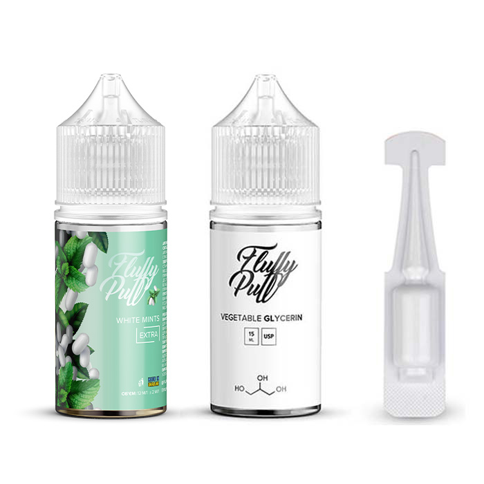 Купить Жидкость Fluffy Puff White Mints, 30 мл