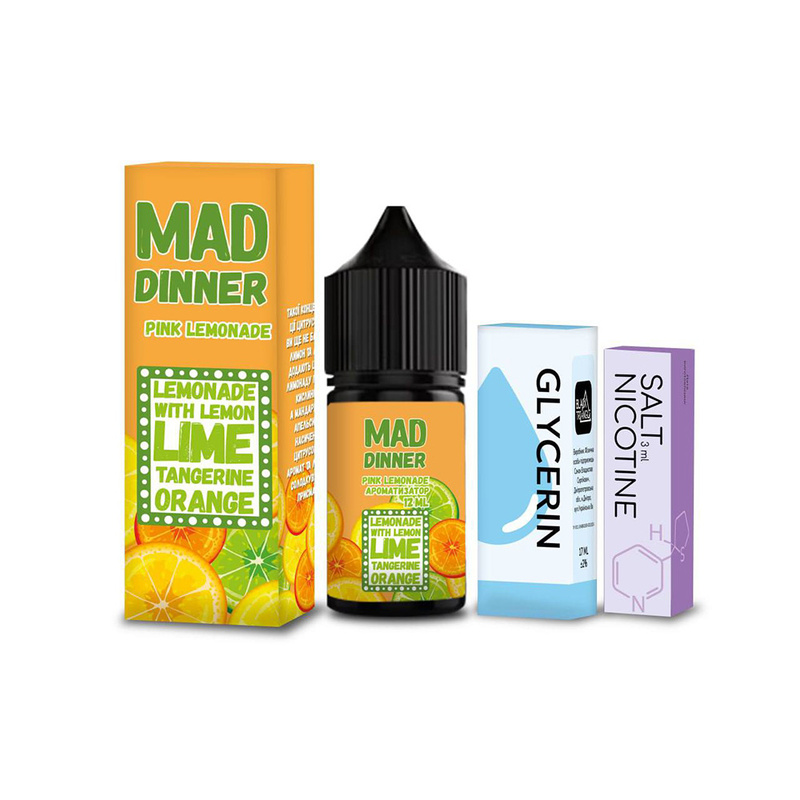 Купить Жидкость Mad Dinner Pink Lemonade, 30 мл