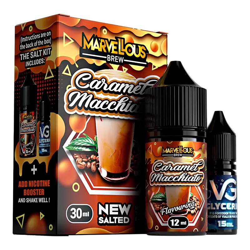Купить Набор Marvellous Brew Caramel Macchiato, 30 мл