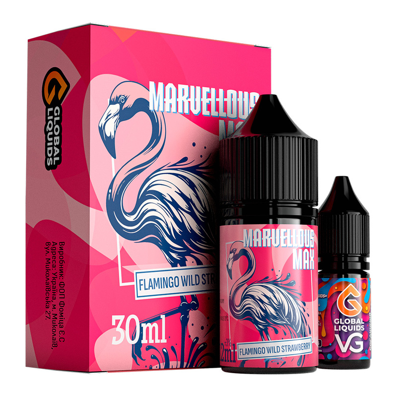 Купити Набір Marvellous Max Flamingo Wild Strawberry, 30 мл