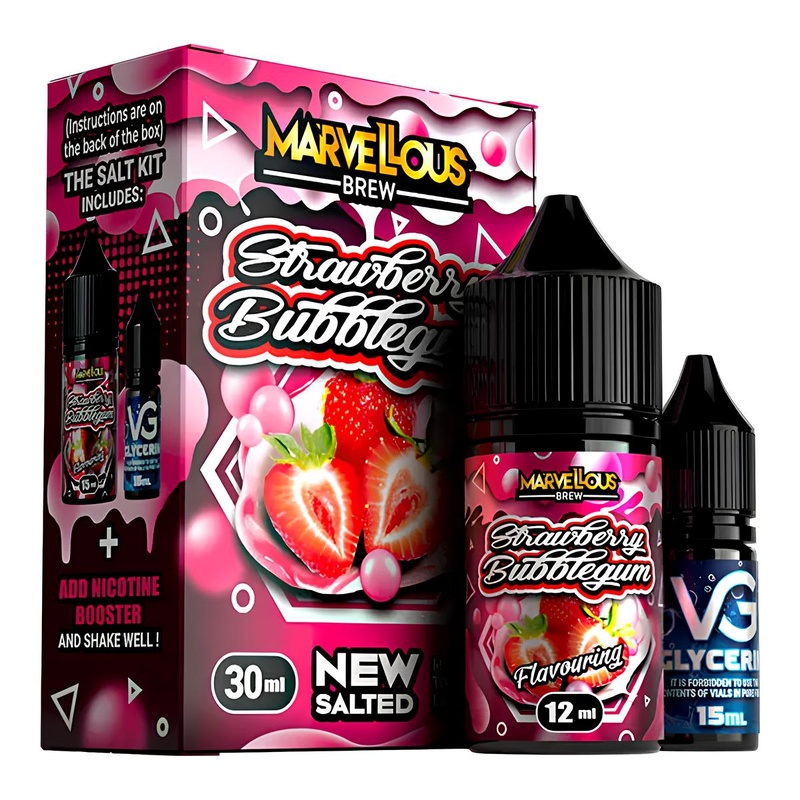 Купить Набор Marvellous Brew Strawberry Bubblegum, 30 мл