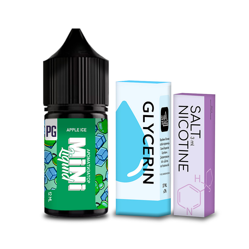 Купить Жидкость Mini Liquid Apple Ice, 30 мл