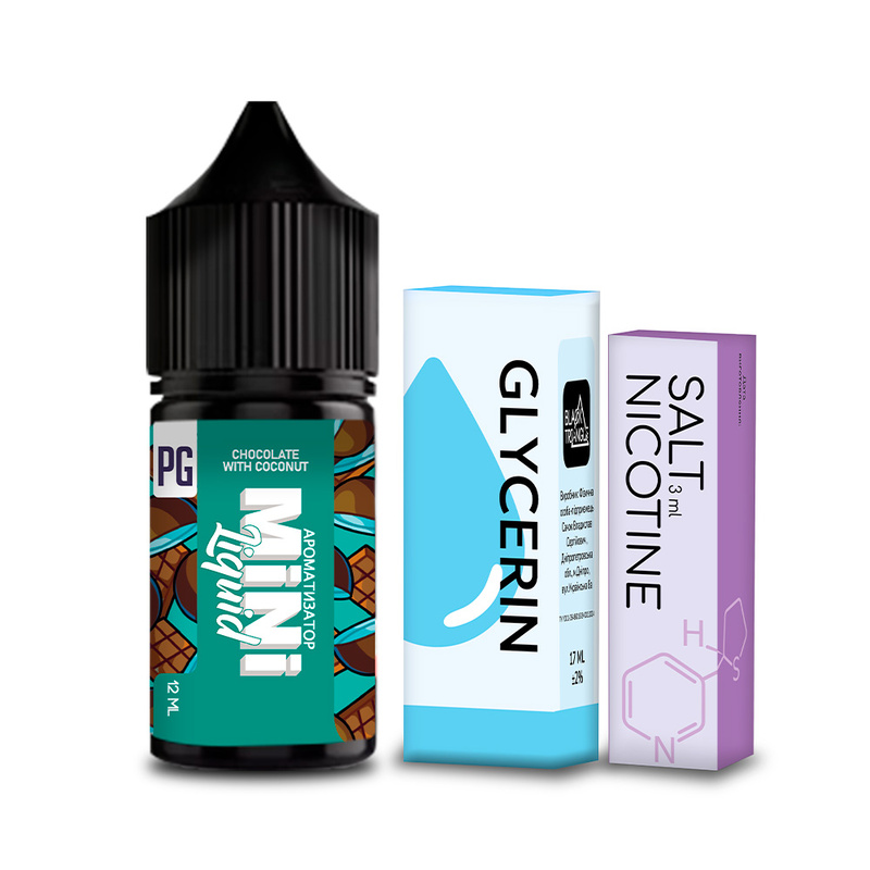 Купить Жидкость Mini Liquid Chocolate With Coconut, 30 мл