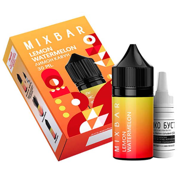 Купити Рідина Mix Bar Лимон Кавун, 30 мл