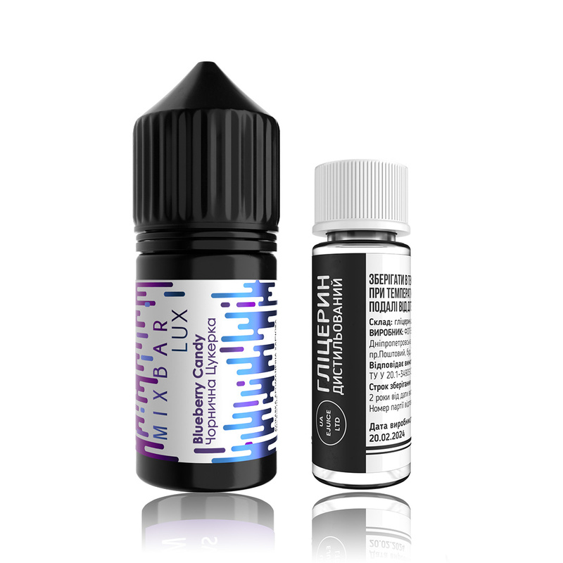 Купить Mix Bar Lux Blueberry Candy, 30 мл - жидкость