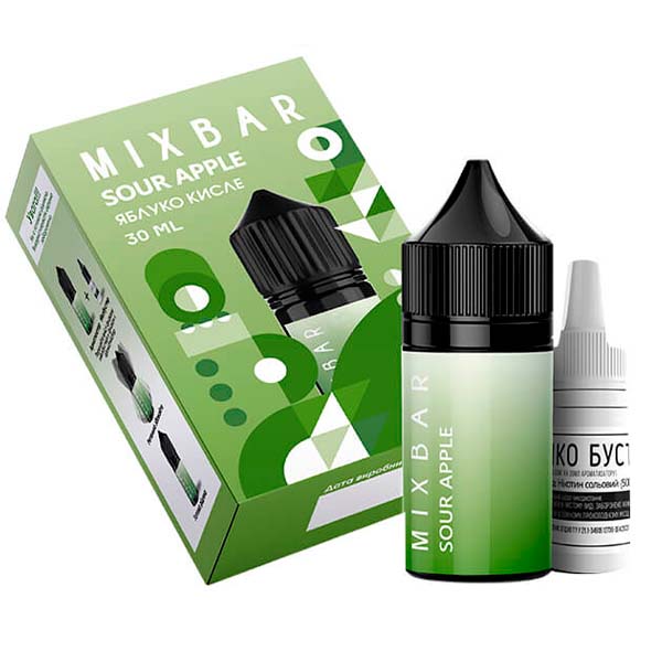 Купить Жидкость Mix Bar Sour Apple, 30 мл