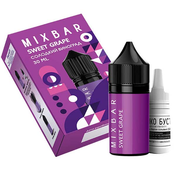 Купити Рідина Mix Bar Sweet Grape, 30 мл