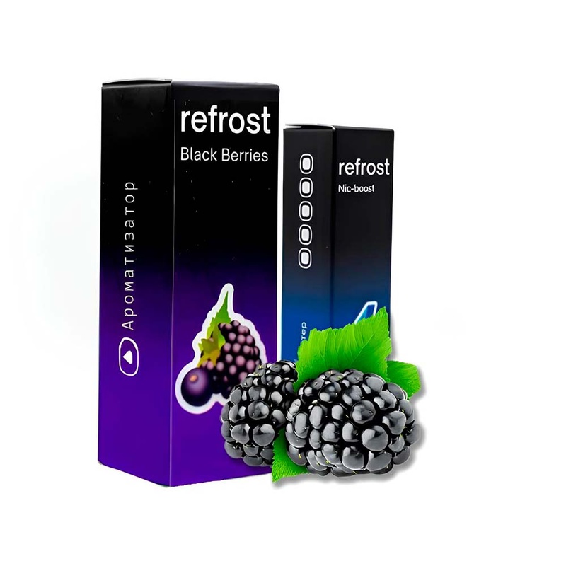 Купить Жидкость ReFrost Black Berries, 30 мл