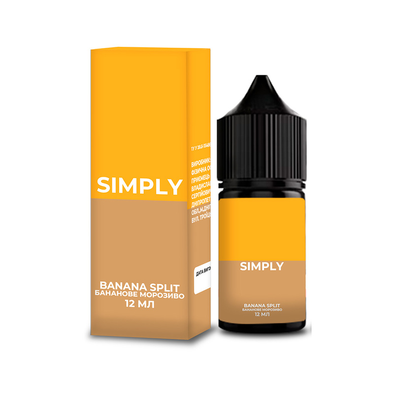 Купить Жидкость Simply Banana Split, 30 мл