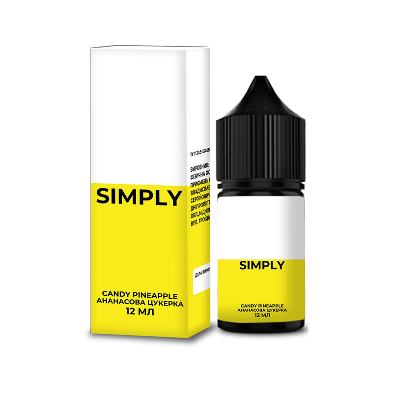 Купить Жидкость Simply Candy Pineapple, 30 мл
