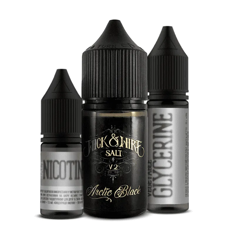 Купити Рідина Wick&Wire v2 Arctic Black, 30 мл