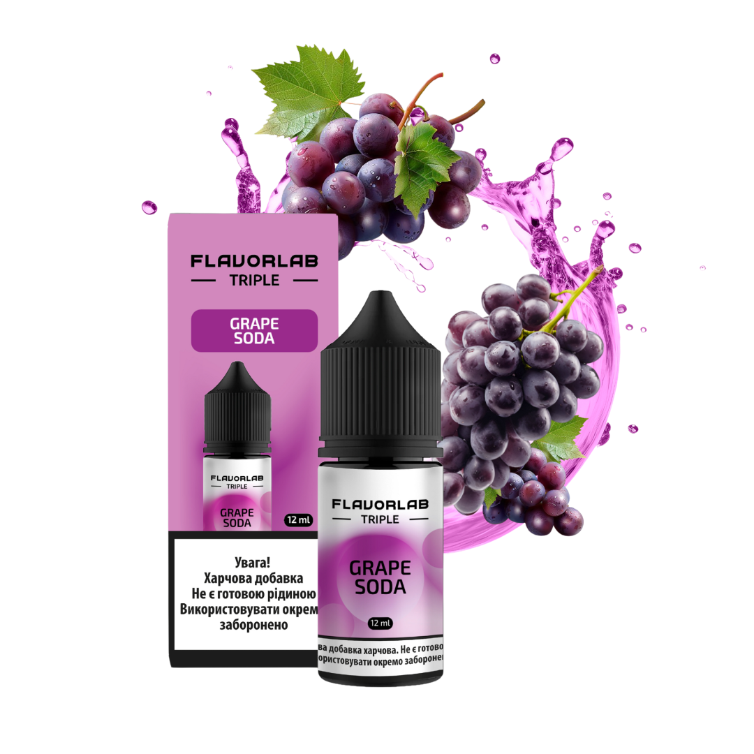 Купити Набір Flavorlab Triple 30 мл 65 мг Grape Soda