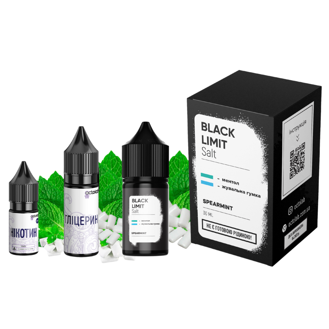 Купить Набор Octobar Black Limit 30 мл 50 мг Spearmint