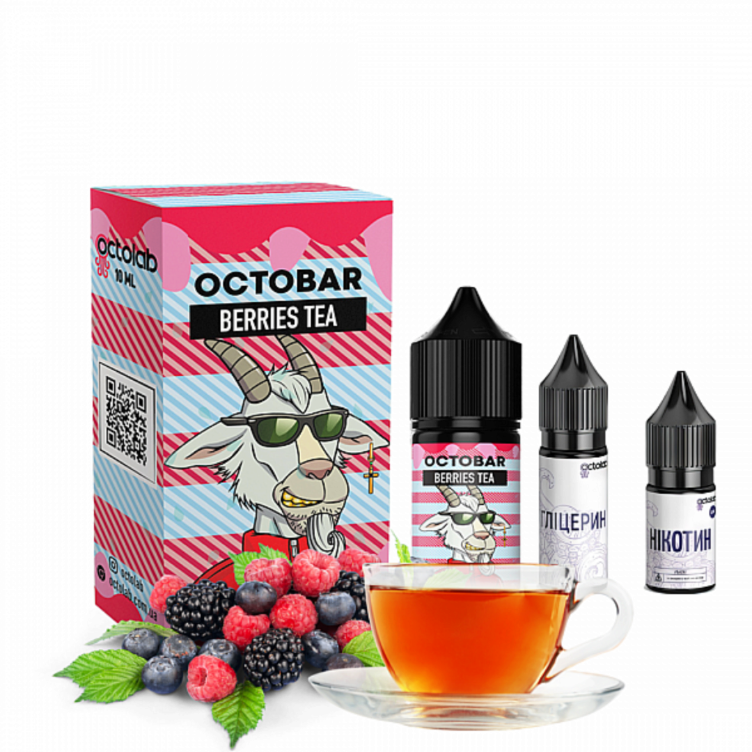 Купити Набір Octobar NFT 30 мл 50 мг Berries Tea