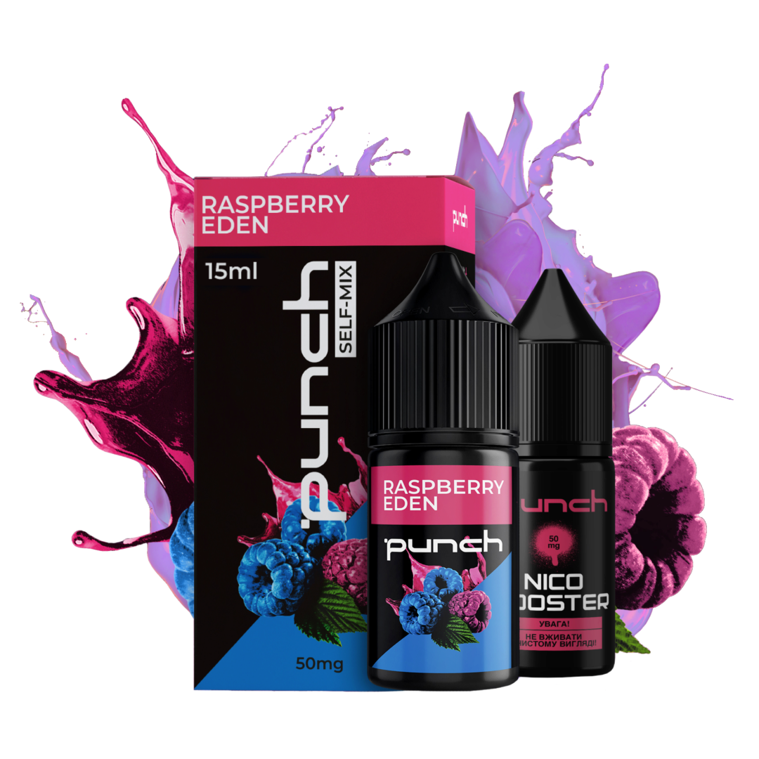 Купить Набор Punch 30 мл 65 мг Raspberry Eden