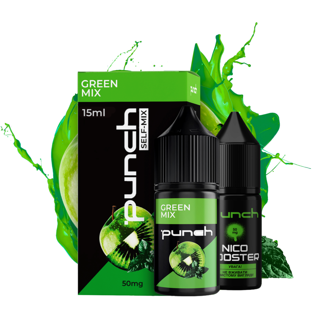 Купить Набор Punch 30 мл 65 мг Green Mix