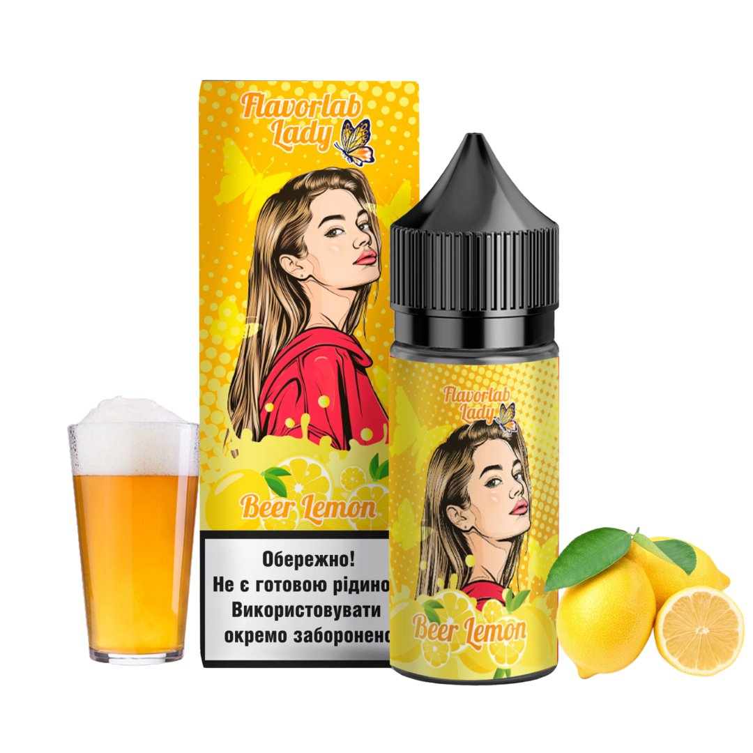 Купить Набор Flavorlab Lady 30 мл 50 мг Пиво Лимон