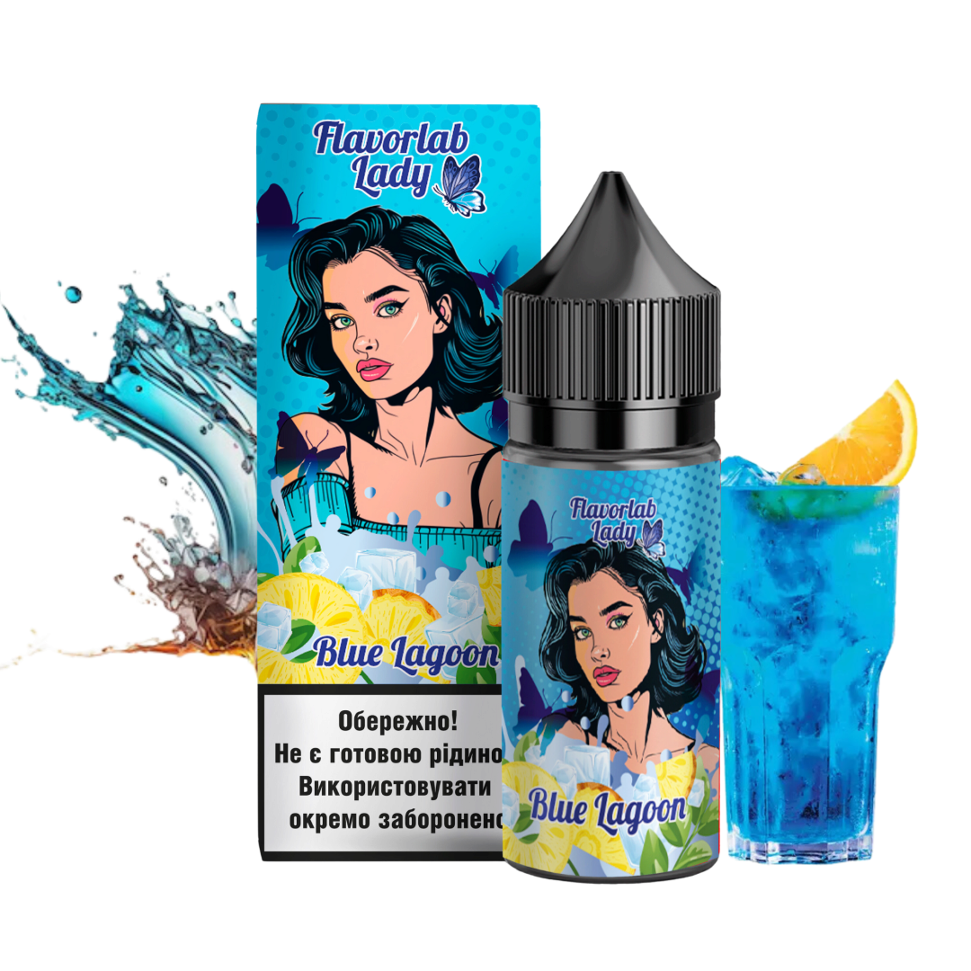 Купить Набор Flavorlab Lady 30 мл 50 мг Голубая Лагуна