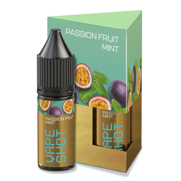 Купить Набор Vape Shot 15 мл 65 мг Passion Fruit Mint