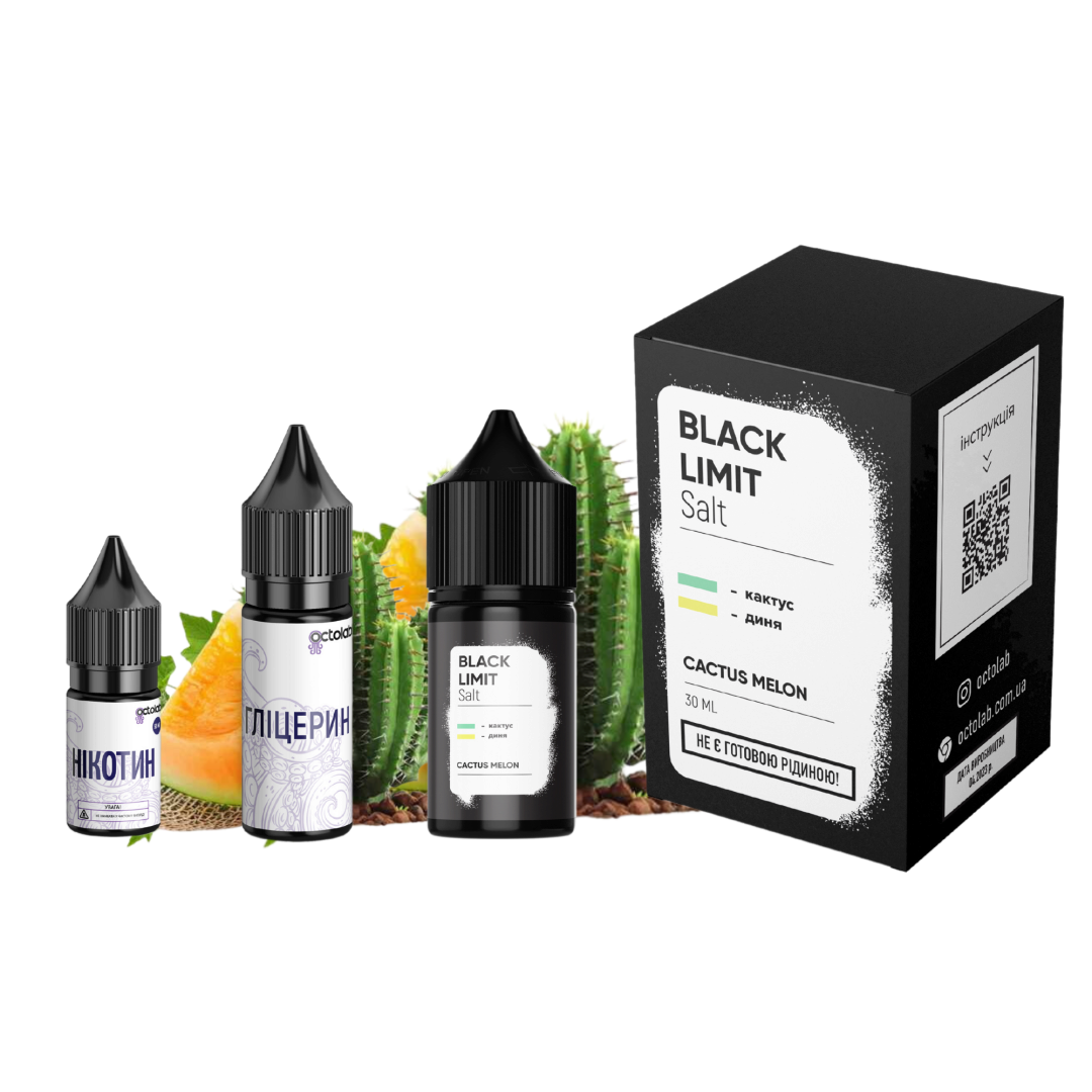 Купити Набір Octobar Black Limit 30 мл 50 мг Cactus Melon
