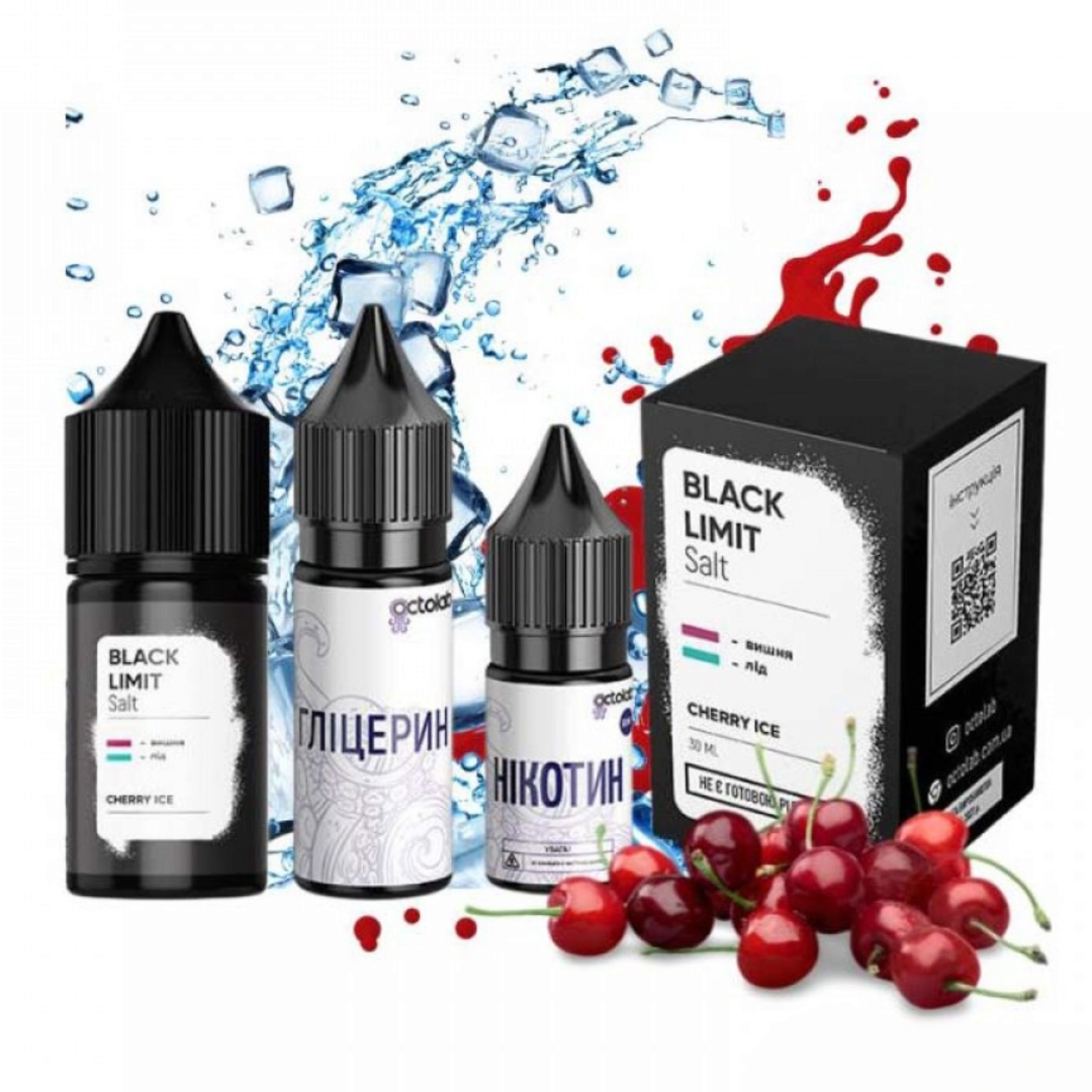 Купити Набір Octobar Black Limit 30 мл 50 мг Cherry Ice