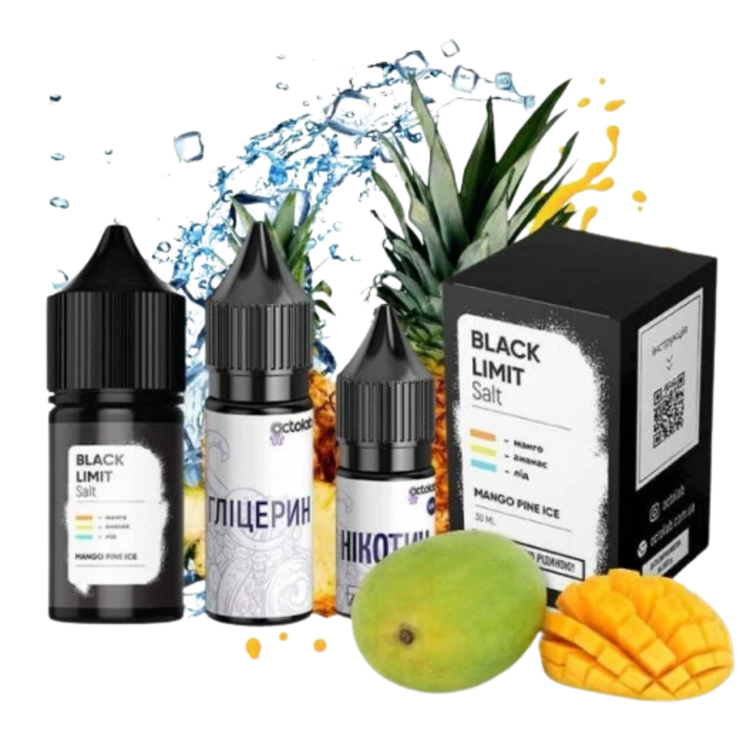 Купить Набор Octobar Black Limit 30 мл 50 мг Mango Pine Ice