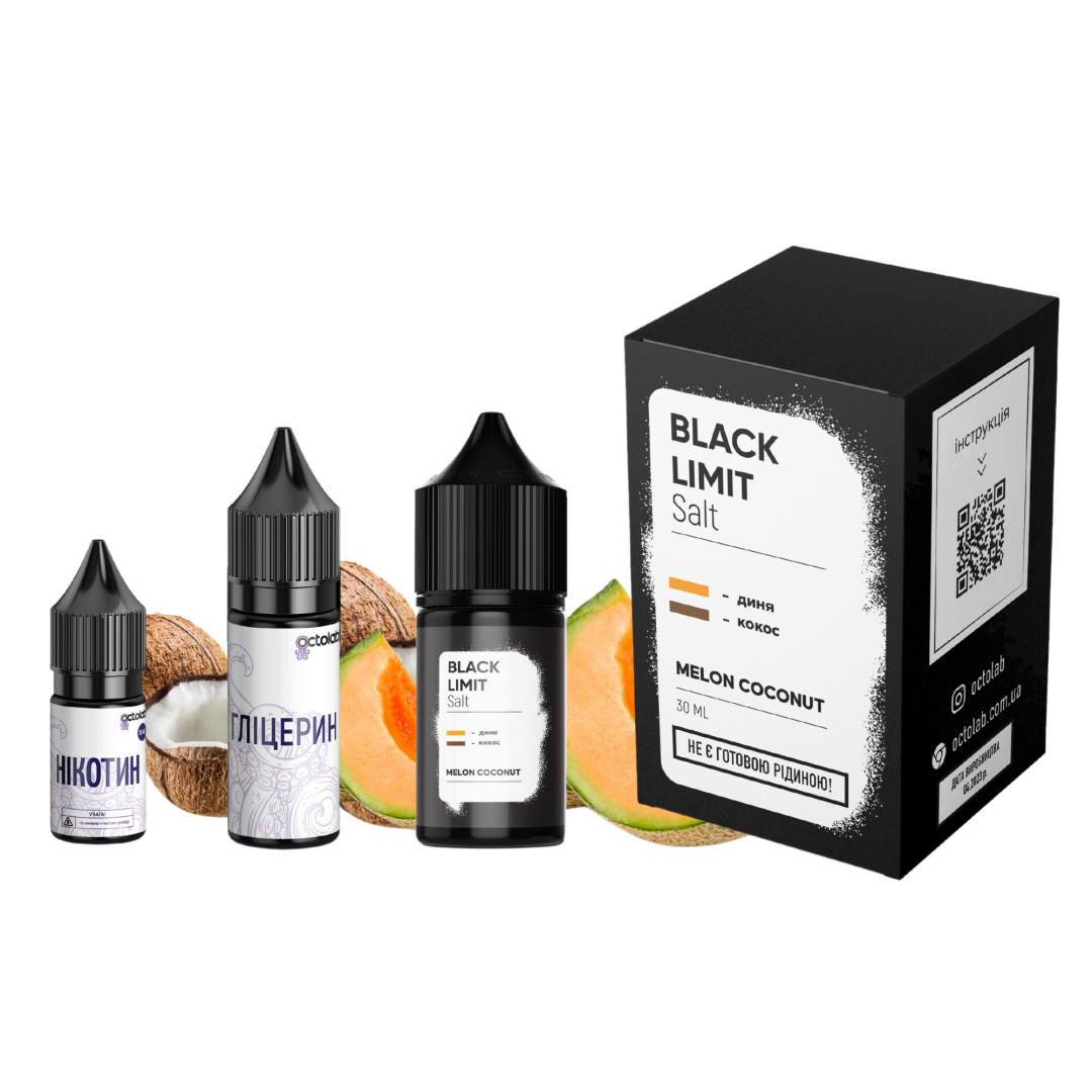 Купити Набір Octobar Black Limit 30 мл 50 мг Melon Coconut